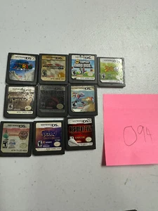 10 Nintendo DS Games Lot - Resident Evil, Advance Wars, Monster Rancher, Megaman - Picture 1 of 1