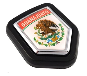 Guanajuato Mexico flag car truck black Shield Grill Badge grille mount emblem - Bild 1 von 12