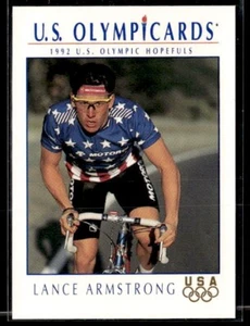 L8,518 - 1992 Impel U.S. Olympic Hopefuls #31 Lance Armstrong/Cycling - Picture 1 of 2