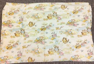 Coperta Camicia Vintage Racconti Cotone Ricezione Bambino Anni '80 Hallmark Rick Pammy Tyg 37X26 - Foto 1 di 8