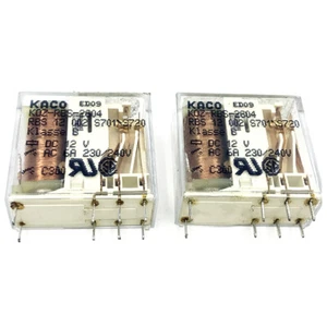 2 piezas Relé de seguridad KOZ-RBS-2604 DC12V 8 pines 6A 230/240V - Imagen 1 de 1