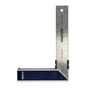 Eclipse ETRYS250 10" Zimmermann quadratisch, Edelstahl Klinge & Schiebemarker - Bild 1 von 3