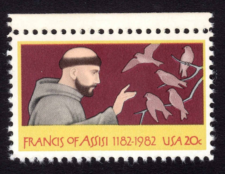 Scott #2023 St. Francis of Assisi Single Stamp - MNH - Image 1 of 1