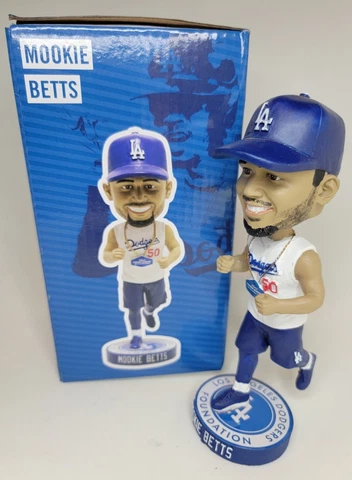 LA Dodgers Mookie Betts 2022 Sunset 5k Run Bobblehead LIMITED EDITION SHIPS FAST Cover