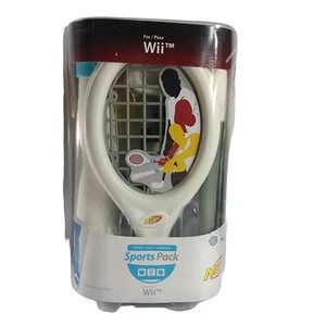 New Nintendo Wii Sports Pack Tennis Golf Baseball 3-in-1 Nerf Console Controller - Picture 1 of 6