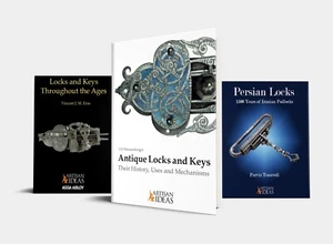Antique Lock and Key Collectors' Library (Three Book Set) FREE DOMESTIC SHIPPING - Picture 1 of 12