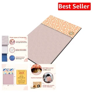 Eco-Friendly Peach Pie Fleece Guinea Pig Bedding - 27 x 41 for Ultimate Comfort - Picture 1 of 11