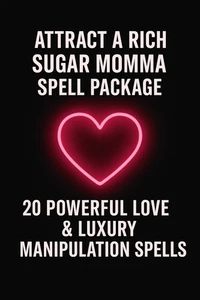 Attract a Rich Sugar Momma Spell 20 Luxury Love Manipulation Casts - Picture 1 of 1
