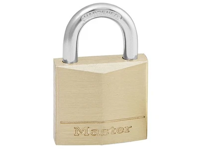  Master Lock Solid Brass 30mm Padlock 4-Pin MLK130 - Image 1 of 4