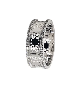 GUCCI Damenring Eternity Icon Twirl, on Diamanten in 18 kt Weißgold Nr. 14 - Bild 1 von 15