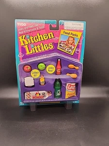 BARBIE TYCO KITCHEN LITTLES PICNIC SET Lays, Mountain Dew, Wonder Bread, NIP - Picture 1 of 2