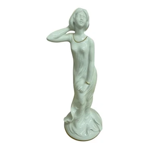 Broadway Belle Figurine Statue Art Deco Handpainted Polyresin Glitter - Picture 1 of 7