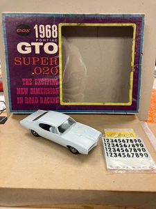 VINTAGE COX/MPC 1/25 SCALE 1968 PONTIAC GTO GAS POWERED TETHER CAR RARE !! - Picture 1 of 19