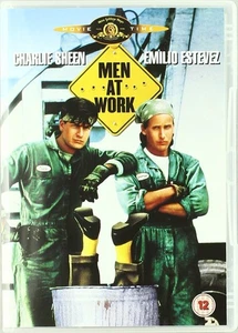 Men At Work (DVD) Charlie Sheen Emilio Estevez Leslie Hope Keith David - Picture 1 of 1