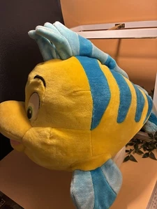 Disney Die kleine Meerjungfrau Flunder Plüschtier Stofftier groß Vintage Nostalgie - Bild 1 von 15