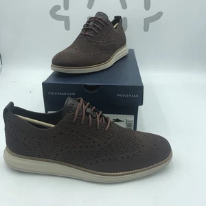 Cole Haan Men's Original Grand Stitchlite Wingtip Oxfords Brown Size 9.5 - Picture 1 of 8