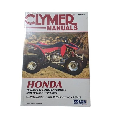 Honda TRX400EX Fourtrax / Sportrax, TRX400X Repair Manual 1999-2014 - Image 1 of 2