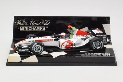 400050104 F1 BAR Honda A.Davidson Malaysian GP 2005 Minichamps 1/43 - Immagine 1 di 4