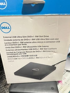DELL DW514 External USB DVDRW Drive Black Ultra Slim No cable(J16) - Picture 1 of 6