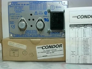Condor HAA15-0.8-A+ Power Supply Input: 100/120/215/230-240VAC Output 12-15VD... - Picture 1 of 1