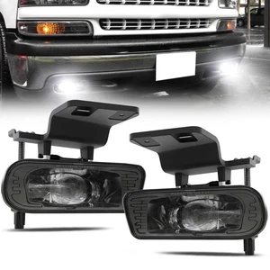 For 99-02 Chevy Silverado 00-06 Tahoe Suburban Projector Bumper LED Fog Lights - Picture 1 of 13