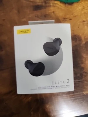 NUEVO Auriculares inalámbricos verdaderos Jabra 100-91400000-17 Elite 2, gris oscuro Foto 1 de 2