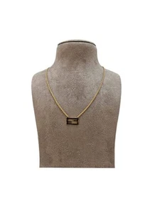 Fendi Fendi Forever Gold Plated Metal necklace - Picture 1 of 7