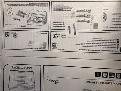 Brother DCP-L2627DWE EcoPro Ready 3-in-1 Mono Laser Printer Dark Grey - Image 1 of 4