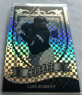 2021 Chronicles Crusade Baseball Luis Robert Chicago White Sox Building Blocks 2 - Image 1 of 3