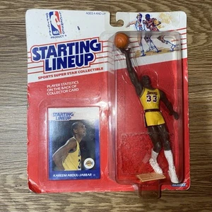 Kenner Starting Lineup Kareem Abdul Jabbar Action Figure Card 1988 Sealed - Picture 1 of 3