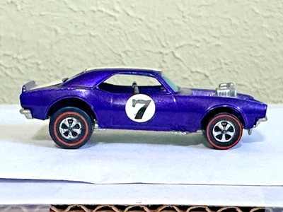 HOT WHEELS REDLINE VINTAGE HEAVY CHEVY PURPLE DARK BROWN INTERIOR RARE BEAUTY!! - Image 1 of 4