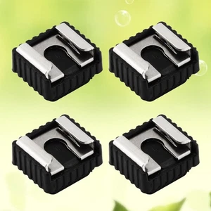 4 PCS Lamp Adapter Light Fittings Socket Converter Camera Hot Shoe Flash - Picture 1 of 11
