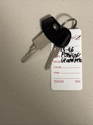 Aftermarket 1988 Pontiac Grand Prix Keys - Image 1 of 4