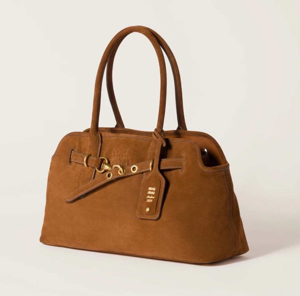 Miu Miu Suede Bags & Handbags for Women for sale | eBay