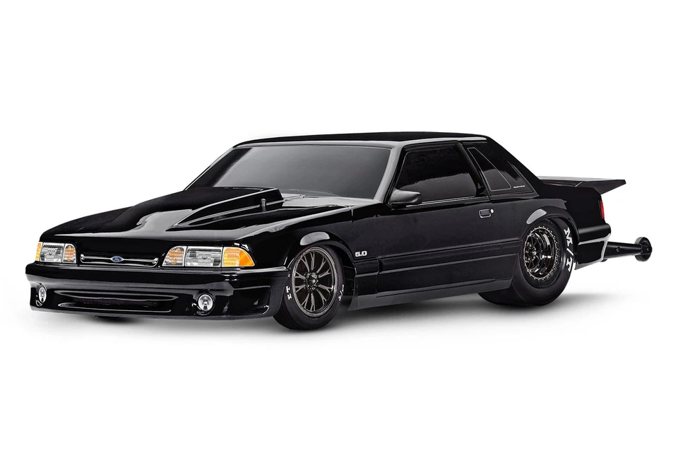 Traxxas 94346-74-BLK - Drag Slash HD Ford Mustang 1/10 tracción trasera coche de arrastre RTR, negro Foto 1 de 1