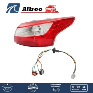 Passenger Side Outer Rear Halogen Tail Light Assembly For Ford Focus 2012 - 2014 - Picture 1 of 12