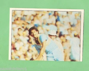 1985 pegatina de cricket Scanlens #100 Ravi Shastri, India - Imagen 1 de 1
