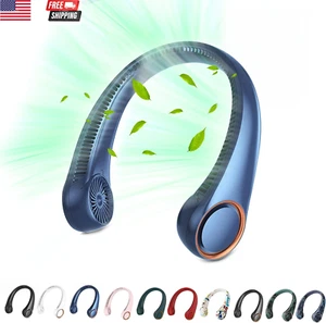 Portable Neck Fan, Hands Free Bladeless Fan, 360° Cooling Personal Fan,Wearable - Picture 1 of 6
