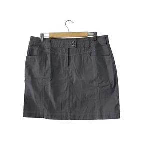 Falda ExOfficio 16 Gris Protector Solar 50+ Colección Lona Rugsian Elástica Para Mujer - Imagen 1 de 9
