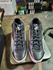 Adidas Lightning Mid D Fußballschuhe Neu Schwarz Weiß Herren Größe 13,5 - Bild 1 von 5