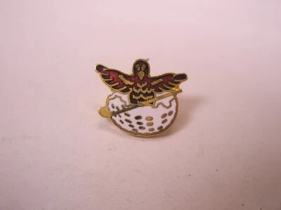 Red Bird Golf Ball & Golf Club Vintage Tie Tack Lapel Pin x80 - Image 1 of 4