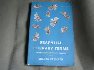 Essential Literary Terms : Brief Norton Guide with Exercises 2nd Ed. S Hamilton - Foto 1 di 9