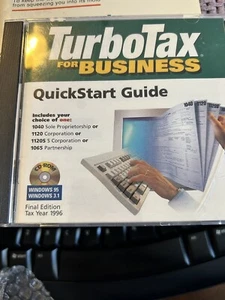 Turbotax For Business Quickstart 1996 - Picture 1 of 1