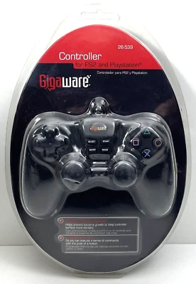 Gigaware - PS2 PlayStation Programmable Controller - #26-539 Analog 8' Cable - Image 1 of 2