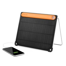NEW BIOLITE SOLAR PANEL 5+ CHARGER - 5W MICRO USB INPUT & USB OUTPUTS 2200 mAh 