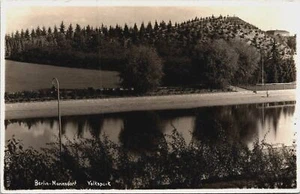 Alemania Berlín Mariendorf Volkspark Vintage RPPC B132 - Imagen 1 de 2
