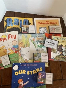 Scholastic Cassette /Books Lot Of 12 Titles 1990-2004 - Picture 1 of 2