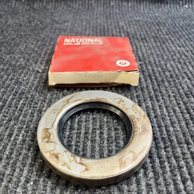 🔥🔥🔥National 455860 Wheel Seal For Select 57-88 Chevrolet GMC Jeep Models - Image 1 of 4