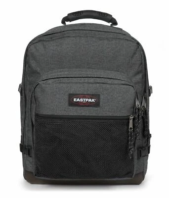 EASTPAK Ultimate Rucksack Schulrucksack Tasche Black Denim Grau Braun - Bild 1 von 4