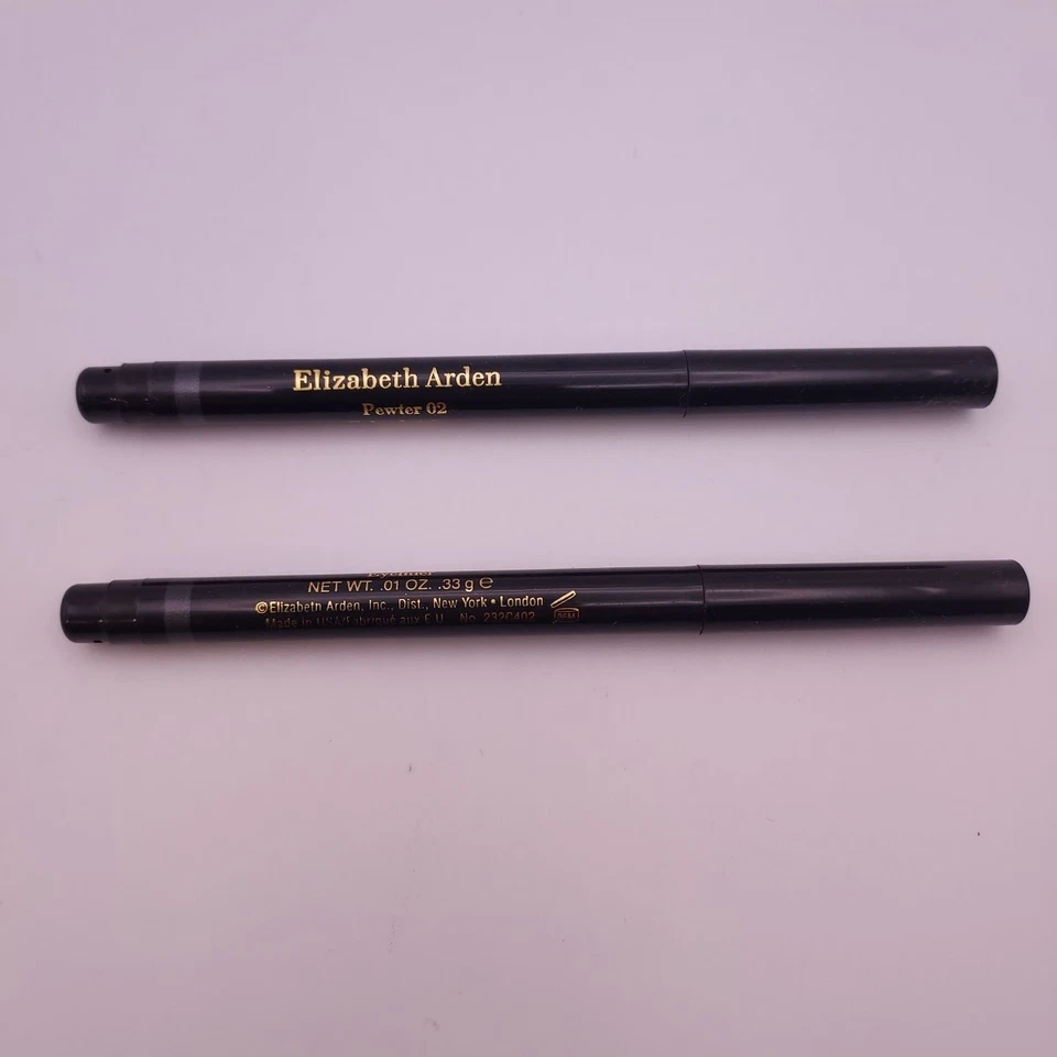 LOT OF 2 Elizabeth Arden Color Intrigue Eyeliner PEWTER 02 - Image 1 of 4